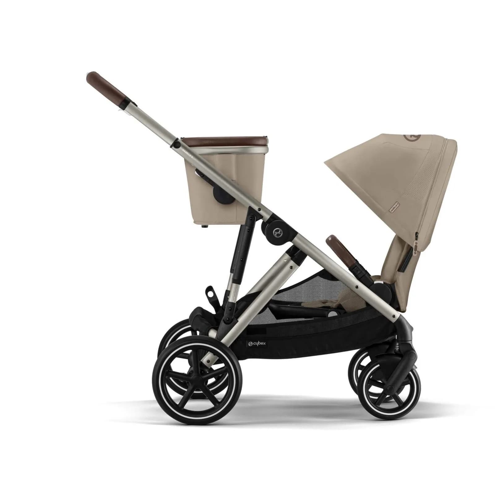 Коляска прогулочная Cybex Gazelle S TPE 522005243 Almond Beige фото 4 Коляска прогулочная Cybex Gazelle S TPE 522005243 Almond Beige фото 4