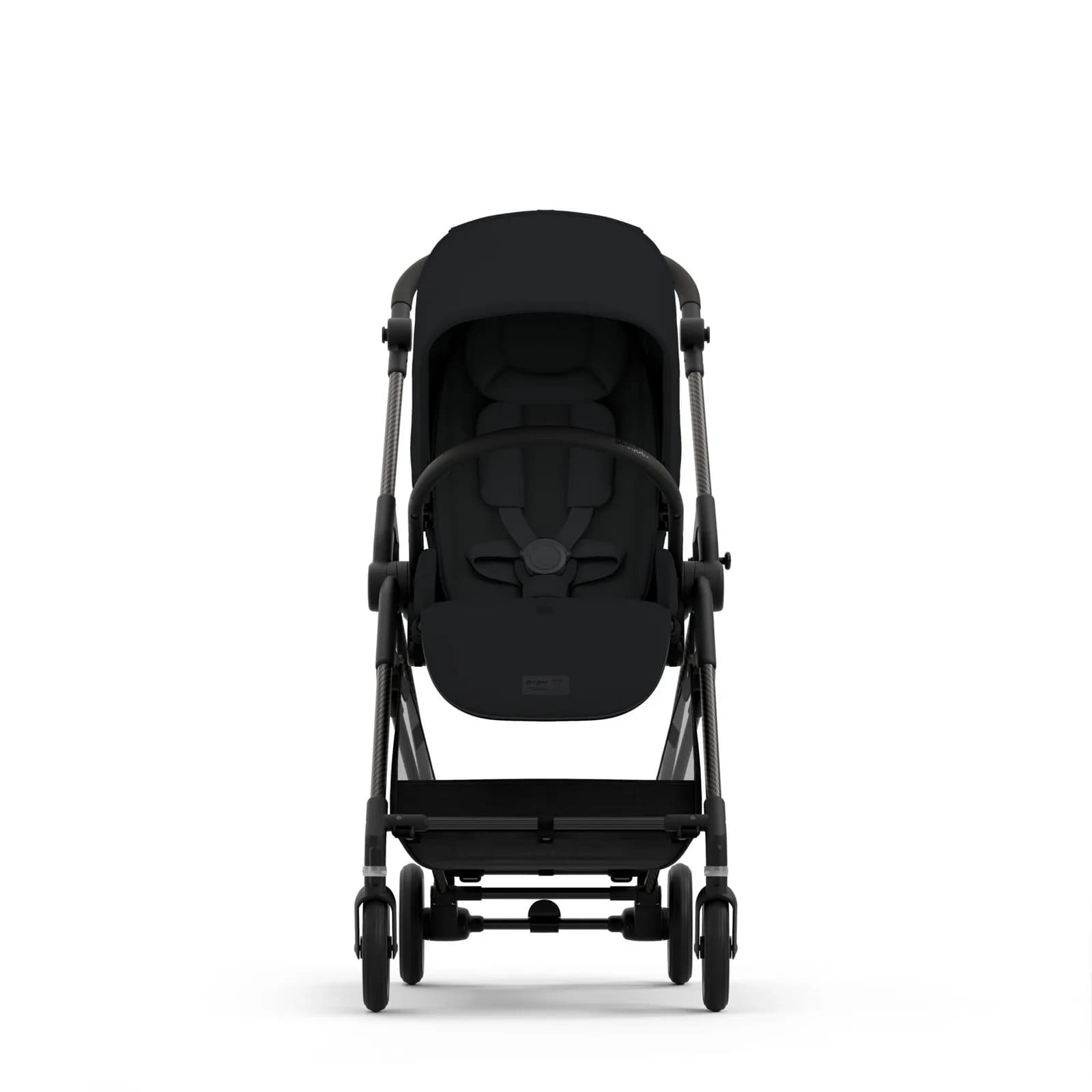 Коляска прогулочная Сybex Melio Carbon 2023 524000013 Magic Black фото 2 Коляска прогулочная Сybex Melio Carbon 2023 524000013 Magic Black фото 2
