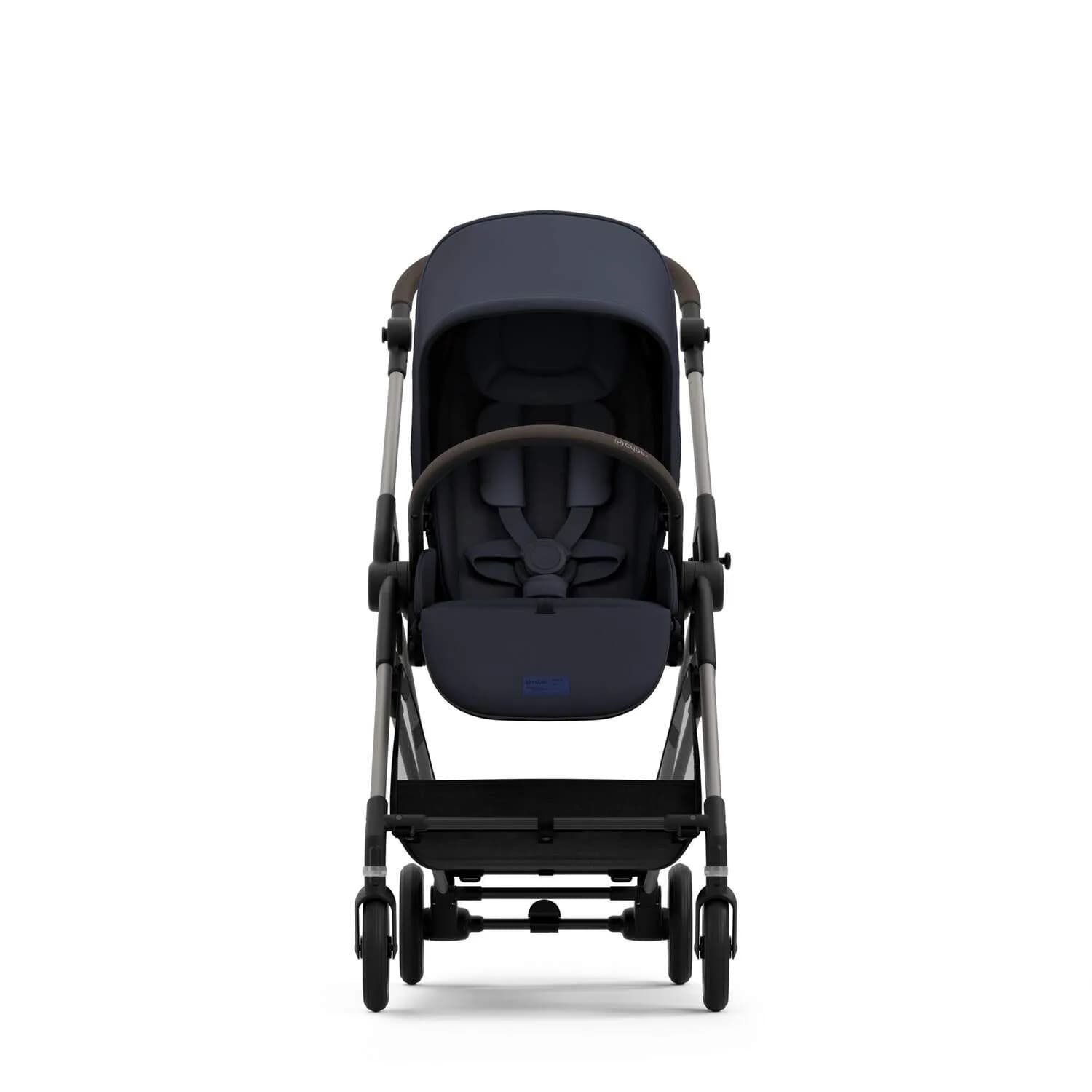Коляска прогулочная Cybex Melio 524000027 Dark Blue фото 3 Коляска прогулочная Cybex Melio 524000027 Dark Blue фото 3