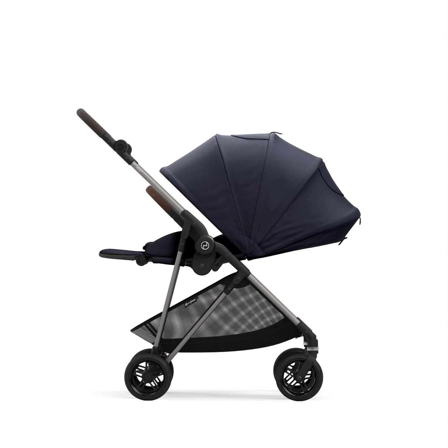 Коляска прогулочная Cybex Melio 524000027 Dark Blue фото 2 Коляска прогулочная Cybex Melio 524000027 Dark Blue фото 2
