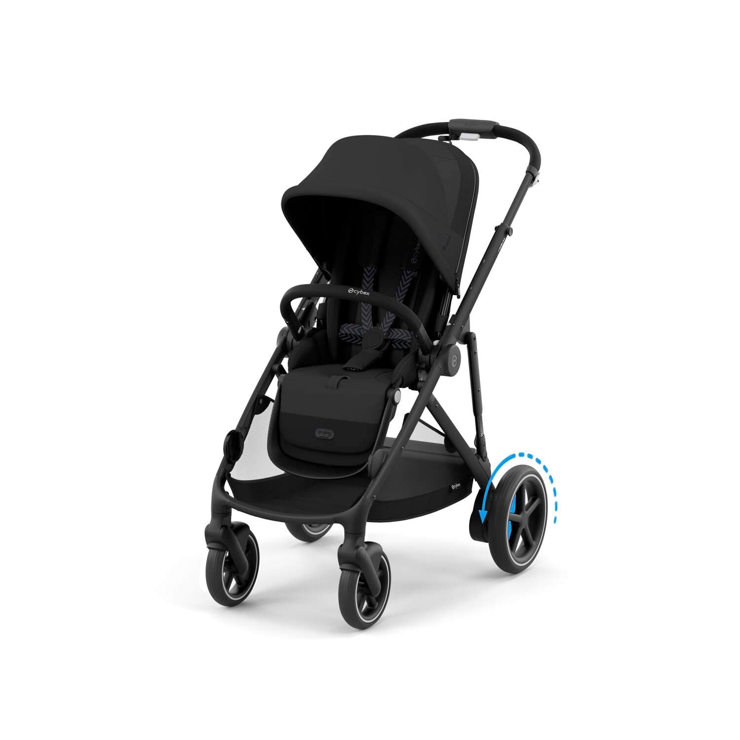 Коляска прогулочная Cybex eGazelle S BLK 524000517 Moon Black Коляска прогулочная Cybex eGazelle S BLK 524000517 Moon Black