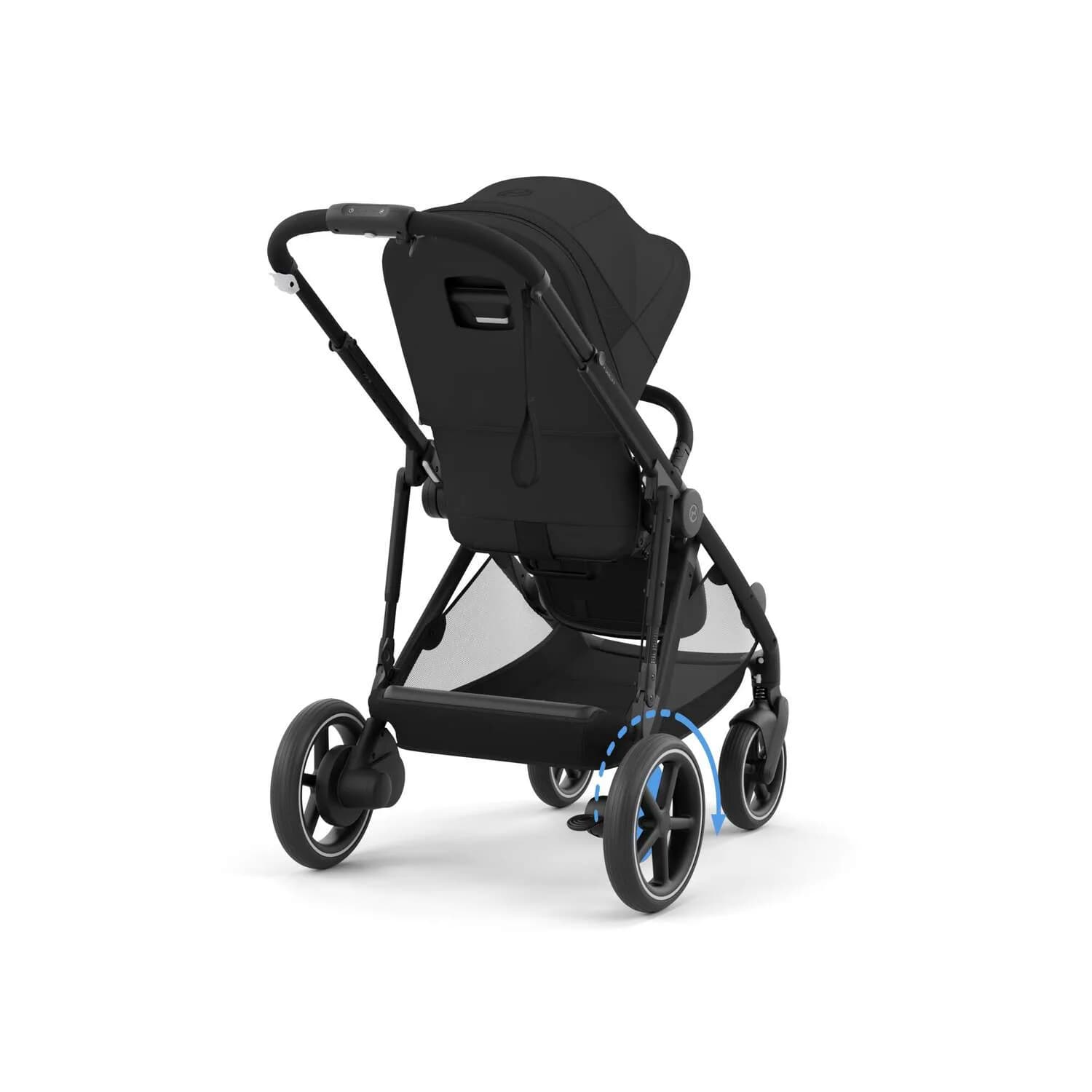Коляска прогулочная Cybex eGazelle S BLK 524000517 Moon Black фото 3 Коляска прогулочная Cybex eGazelle S BLK 524000517 Moon Black фото 3