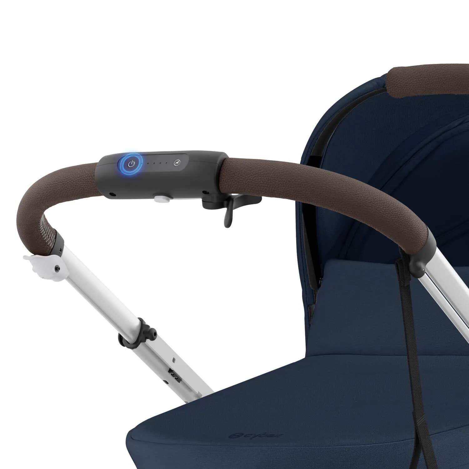 Коляска прогулянкова Cybex e-Gazelle S SLV 524000529 Ocean Blue фото 4 Коляска прогулянкова Cybex e-Gazelle S SLV 524000529 Ocean Blue фото 4
