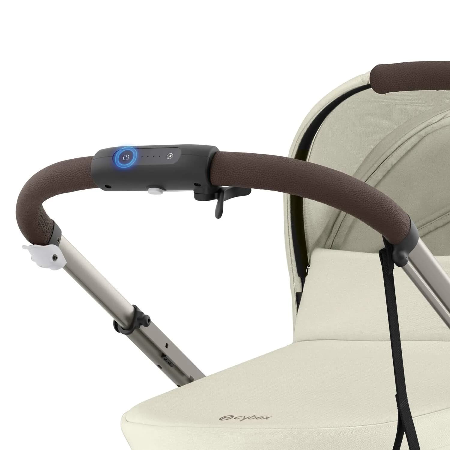 Коляска прогулянкова Cybex e-Gazelle S TPE 524000541 Seashell Beige фото 3 Коляска прогулянкова Cybex e-Gazelle S TPE 524000541 Seashell Beige фото 3