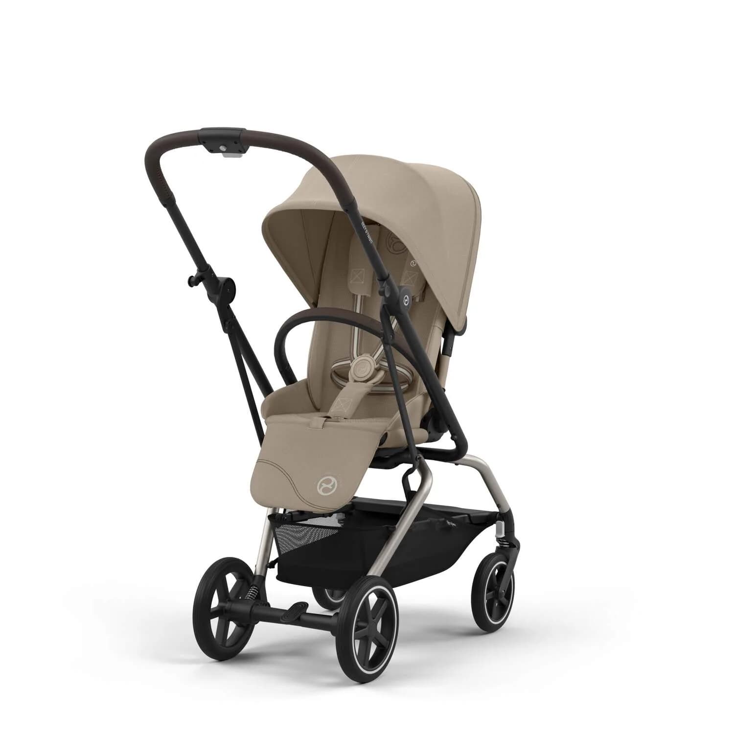 Коляска прогулочная Cybex Eezy S Twist+ 2 TPE B 524000127 Almond Beige фото 4 Коляска прогулочная Cybex Eezy S Twist+ 2 TPE B 524000127 Almond Beige фото 4