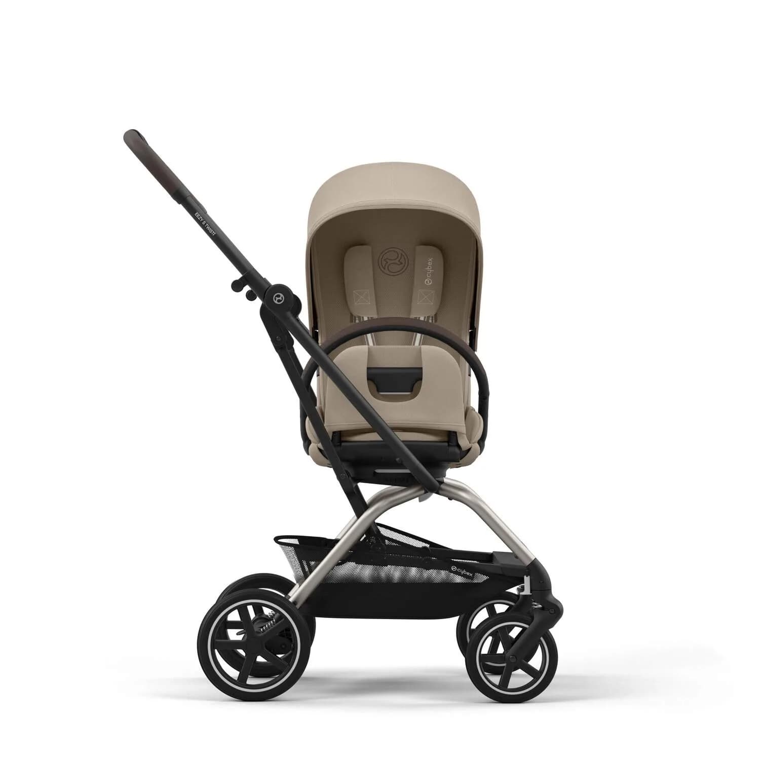 Коляска прогулочная Cybex Eezy S Twist+ 2 TPE B 524000127 Almond Beige фото 3 Коляска прогулочная Cybex Eezy S Twist+ 2 TPE B 524000127 Almond Beige фото 3
