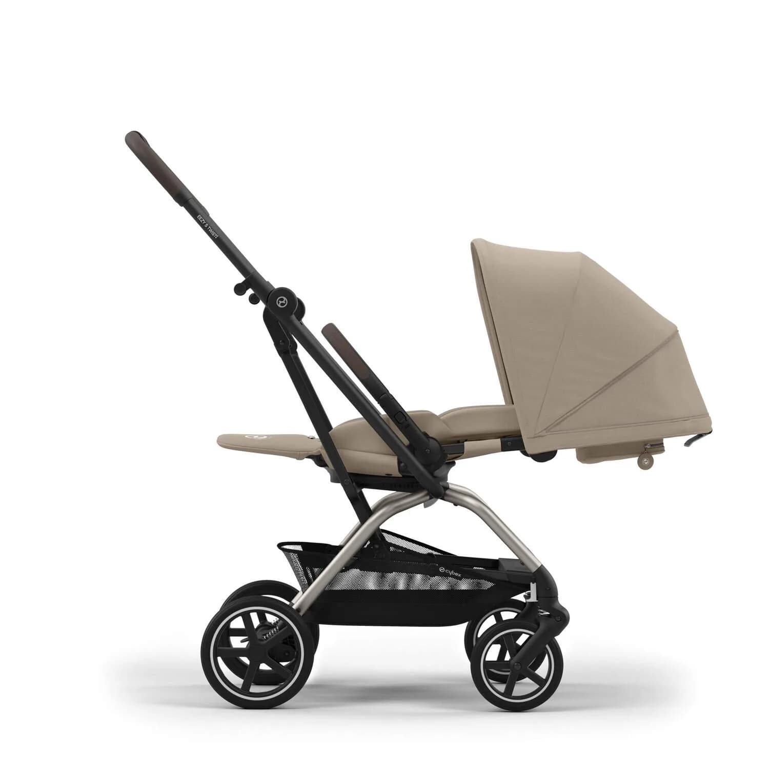Коляска прогулочная Cybex Eezy S Twist+ 2 TPE B 524000127 Almond Beige фото 5 Коляска прогулочная Cybex Eezy S Twist+ 2 TPE B 524000127 Almond Beige фото 5