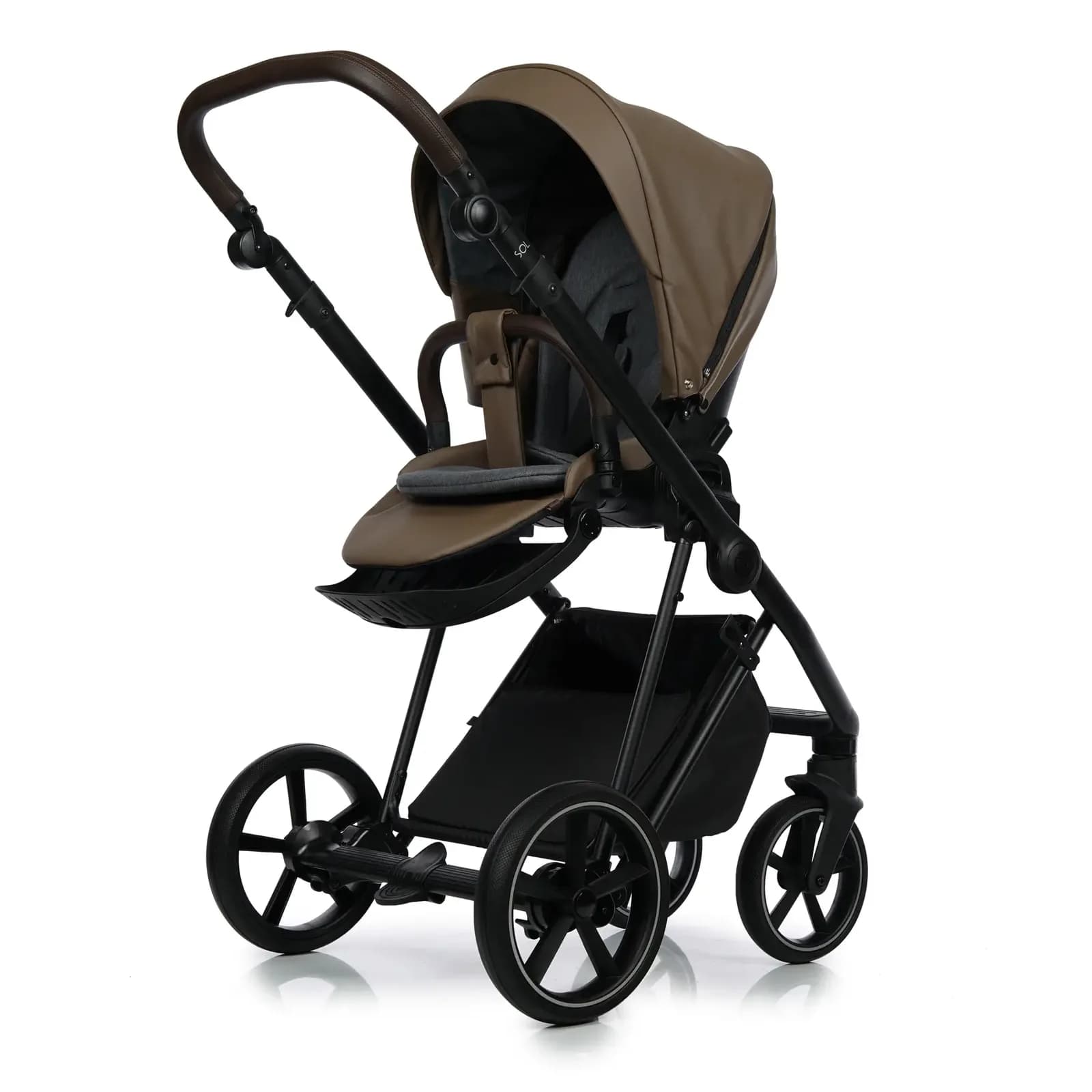 Коляска универсальная 2в1 Roan Ivi ECO R-IE-CL Camel 2.0 фото 5 Коляска универсальная 2в1 Roan Ivi ECO R-IE-CL Camel 2.0 фото 5