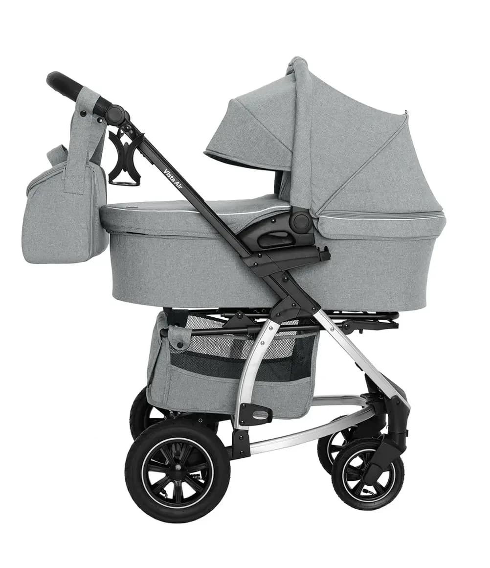 Коляска универсальная 2в1 CARRELLO Vista Shark Gray CRL-6506 фото 2 Коляска универсальная 2в1 CARRELLO Vista Shark Gray CRL-6506 фото 2