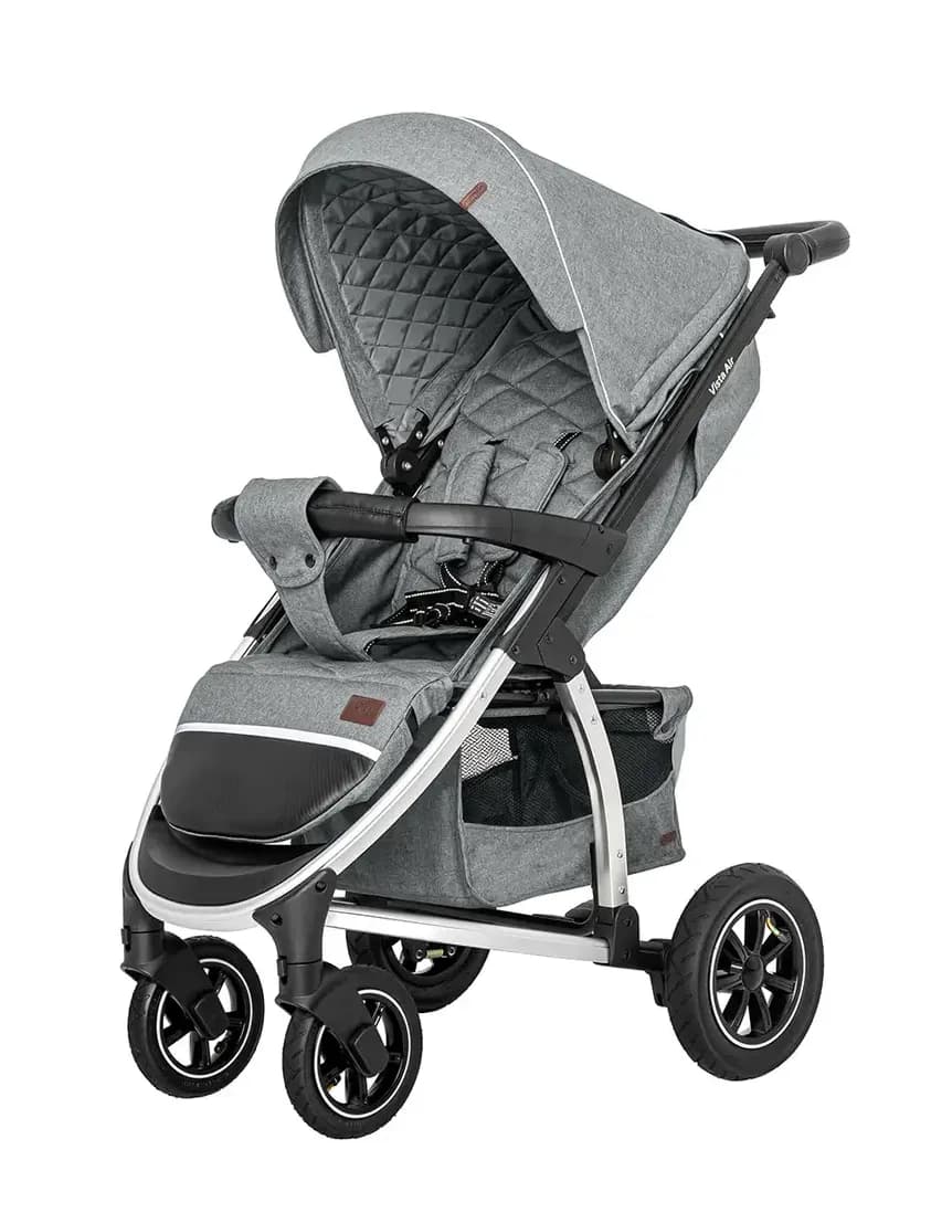 Коляска универсальная 2в1 CARRELLO Vista Shark Gray CRL-6506 фото 3