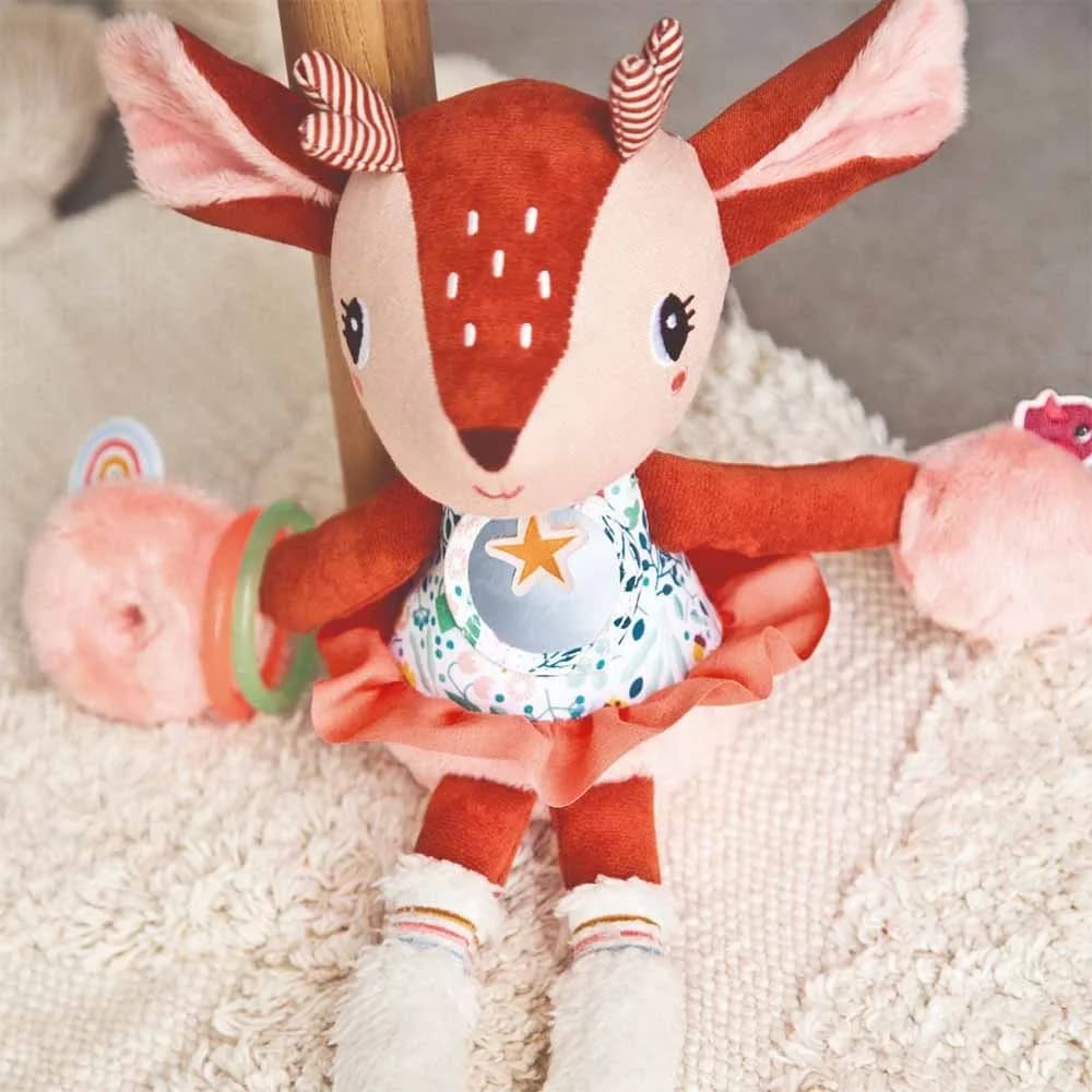 Игрушка с развивающими элементами Lilliputiens Олененок Стелла 83300 фото 5 Игрушка с развивающими элементами Lilliputiens Олененок Стелла 83300 фото 5