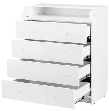 Комод-пеленатор Babyroom Медвежонок 102x80x50 625492 белый фото 2
