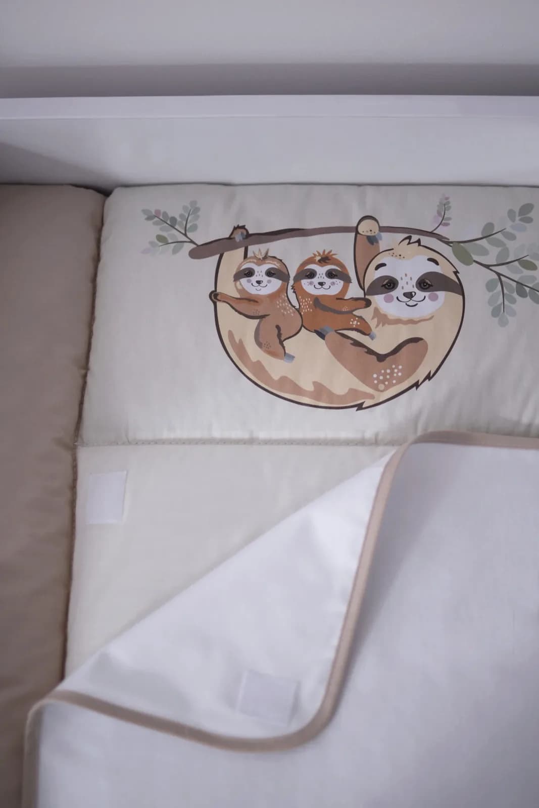 Матрац сповивальний Верес Lazy sloth 50х70см 426.9.1 фото 2 Матрац сповивальний Верес Lazy sloth 50х70см 426.9.1 фото 2