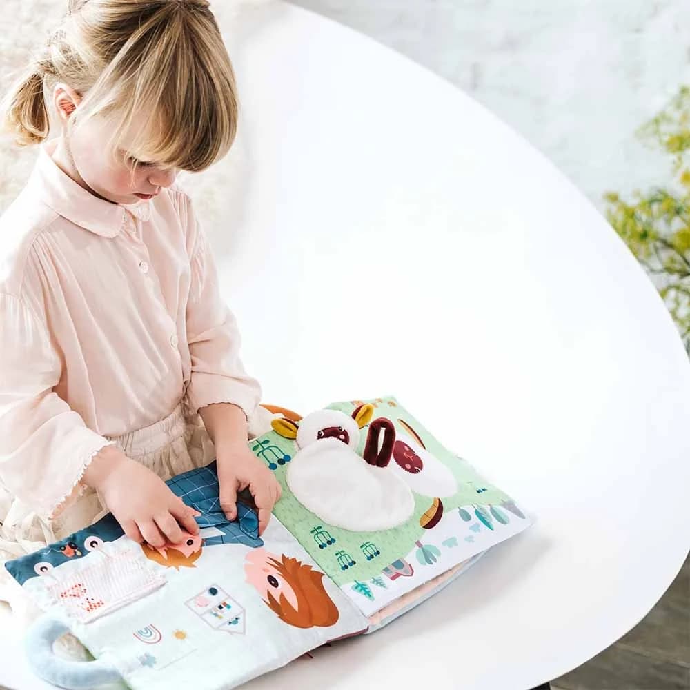 Розвиваюча м'яка книга Lilliputiens Бебі-бум 83275 фото 14 Розвиваюча м'яка книга Lilliputiens Бебі-бум 83275 фото 14