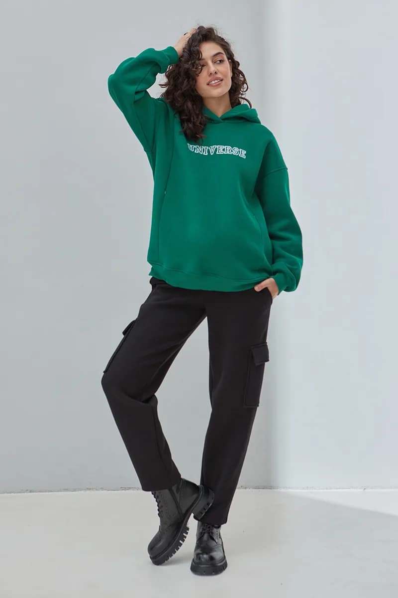 Штани для вагітних S-XL Юла мама KIRSTEN TR-43.121 -чорний фото 3 Штани для вагітних S-XL Юла мама KIRSTEN TR-43.121 -чорний фото 3