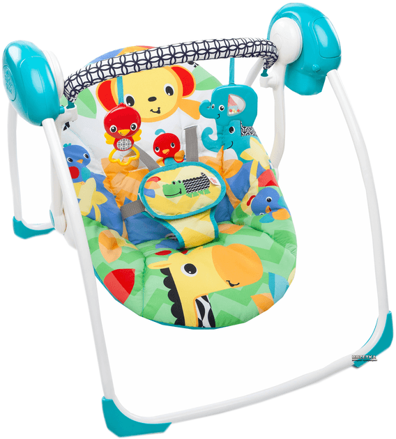 Крісло-гойдалка Kids II Посмішка савани 60403