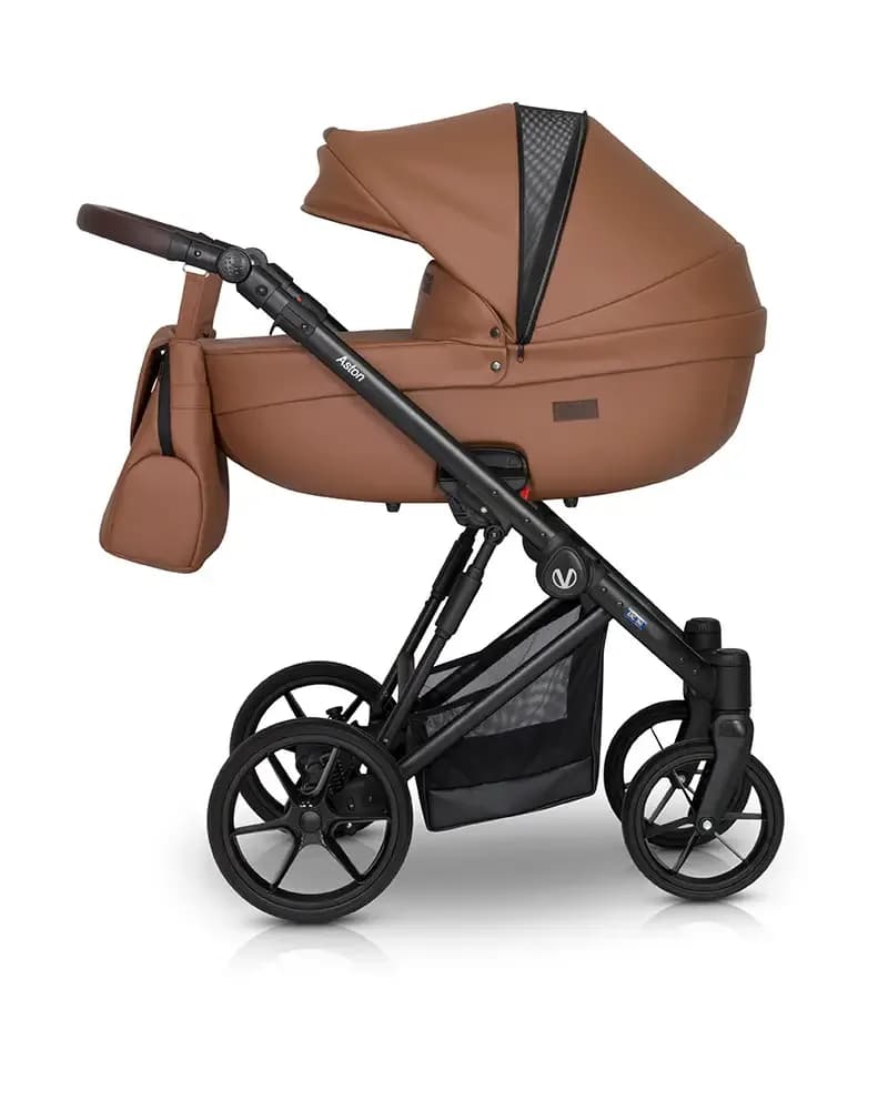 Коляска универсальная 3в1 Verdi Aston 9023-VA-09 Brown фото 6