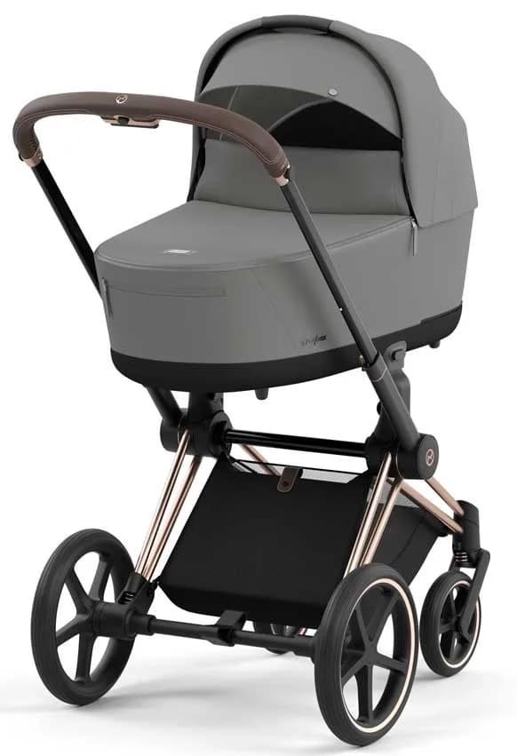 Коляска универсальная 3в1 Cybex Priam 4.0 Mirage Grey/Rosegold/Cloud T i-Size 510185409/4 фото 3