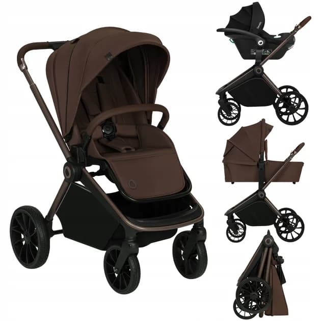 Коляска универсальная 3в1 Lionelo Mika Mocha Mousse LO-MIKA 3IN1 MOCHA MOUSSE фото 2 Коляска универсальная 3в1 Lionelo Mika Mocha Mousse LO-MIKA 3IN1 MOCHA MOUSSE фото 2