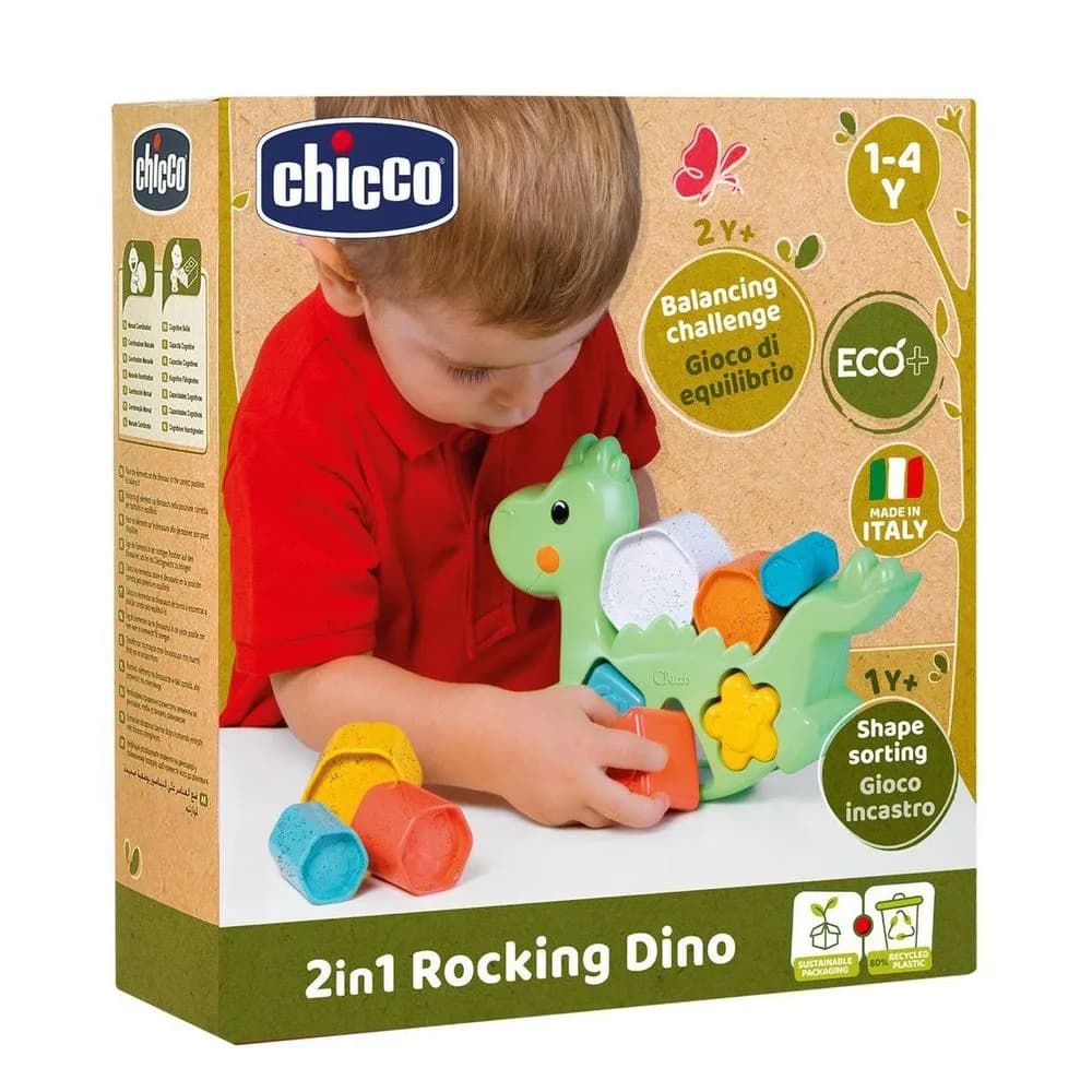 Сортер Chicco 2в1 Балансуючий динозавр 10499.10 фото 11 Сортер Chicco 2в1 Балансуючий динозавр 10499.10 фото 11