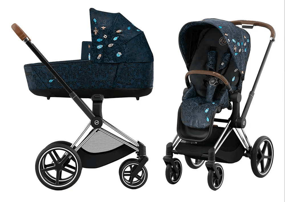 Коляска универсальная 2в1 Cybex Priam 4.0 Jewels of Nature/Chrome Brown 522000923/3