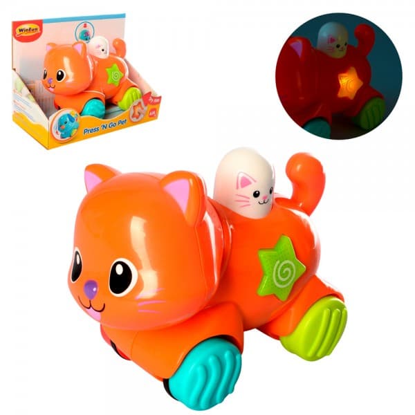 Игрушка интерактивная WinFun Котенок 0734-NL