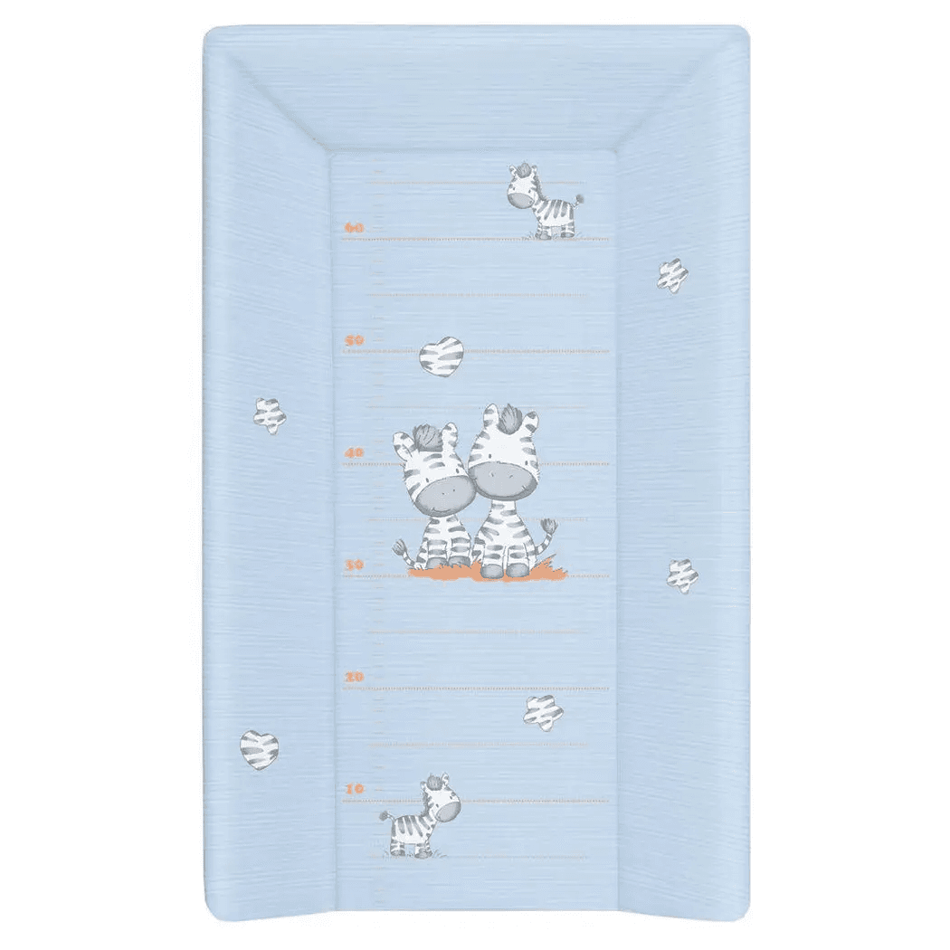 Пеленатор жесткий Ceba Long hard changing pad with headrest 50x80 W-211-002-160 681564 zebra blue Пеленатор жесткий Ceba Long hard changing pad with headrest 50x80 W-211-002-160 681564 zebra blue