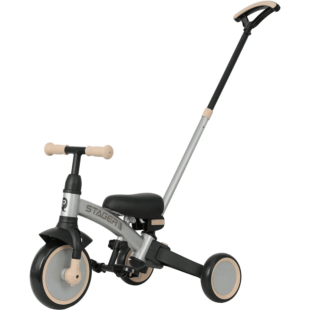 Велосипед-біговел Qplay Stager 3в1 Silver T80STAGERSilver