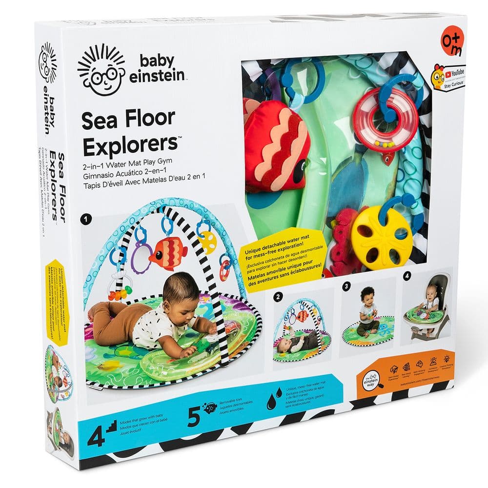 Килимок розвиваючий Baby Einstein 2в1 Sea Floor Explorers 12807