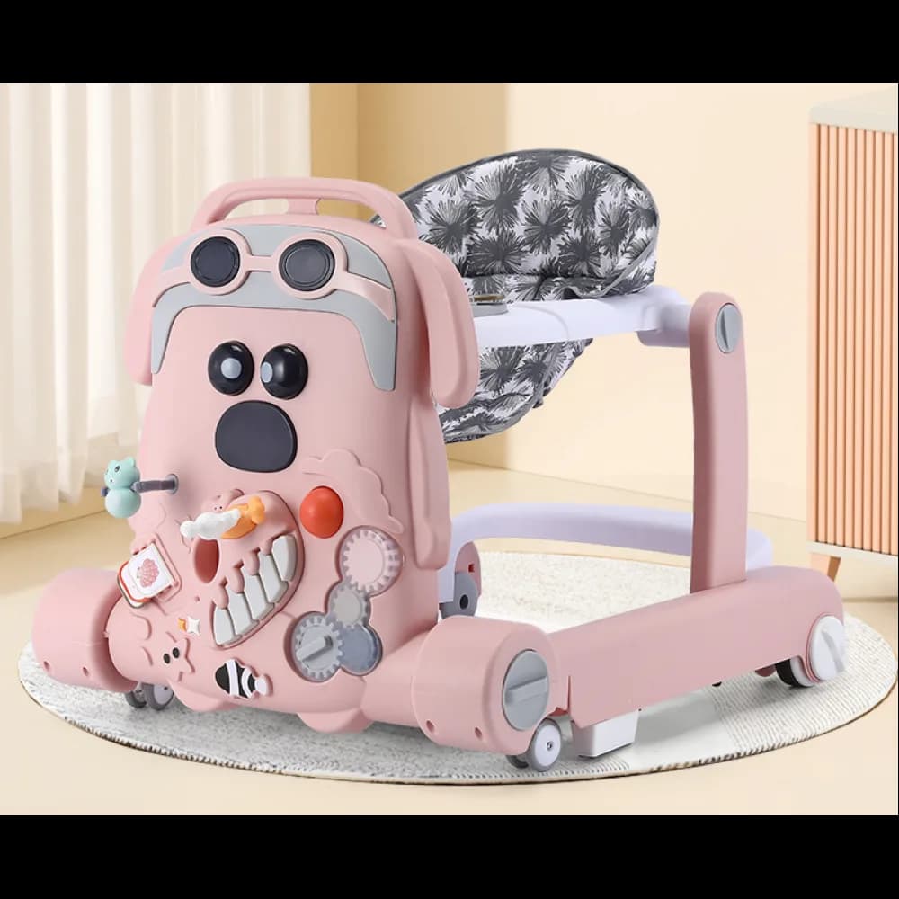 Ходунки ADBOR DOG 807 807P pink фото 2 Ходунки ADBOR DOG 807 807P pink фото 2