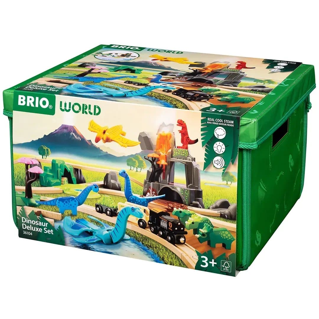 Дитяча залізниця BRIO Deluxe Динозаври 36104 Дитяча залізниця BRIO Deluxe Динозаври 36104