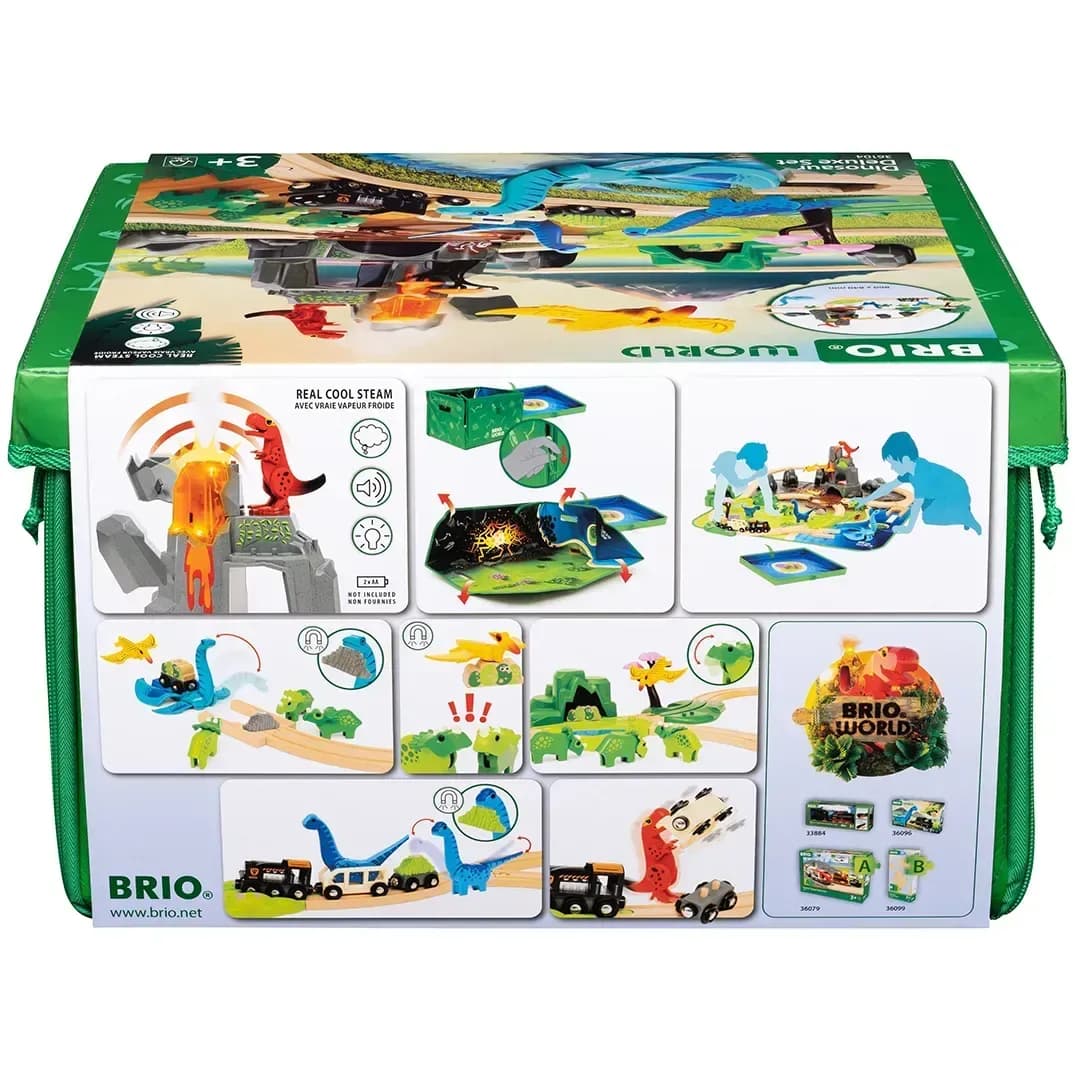 Дитяча залізниця BRIO Deluxe Динозаври 36104 фото 21 Дитяча залізниця BRIO Deluxe Динозаври 36104 фото 21