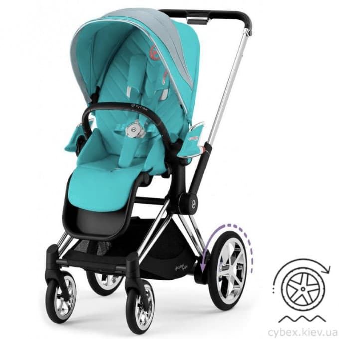 Коляска прогулочная Cybex ePriam by Jeremy Scott Car 524000395 Коляска прогулочная Cybex ePriam by Jeremy Scott Car 524000395