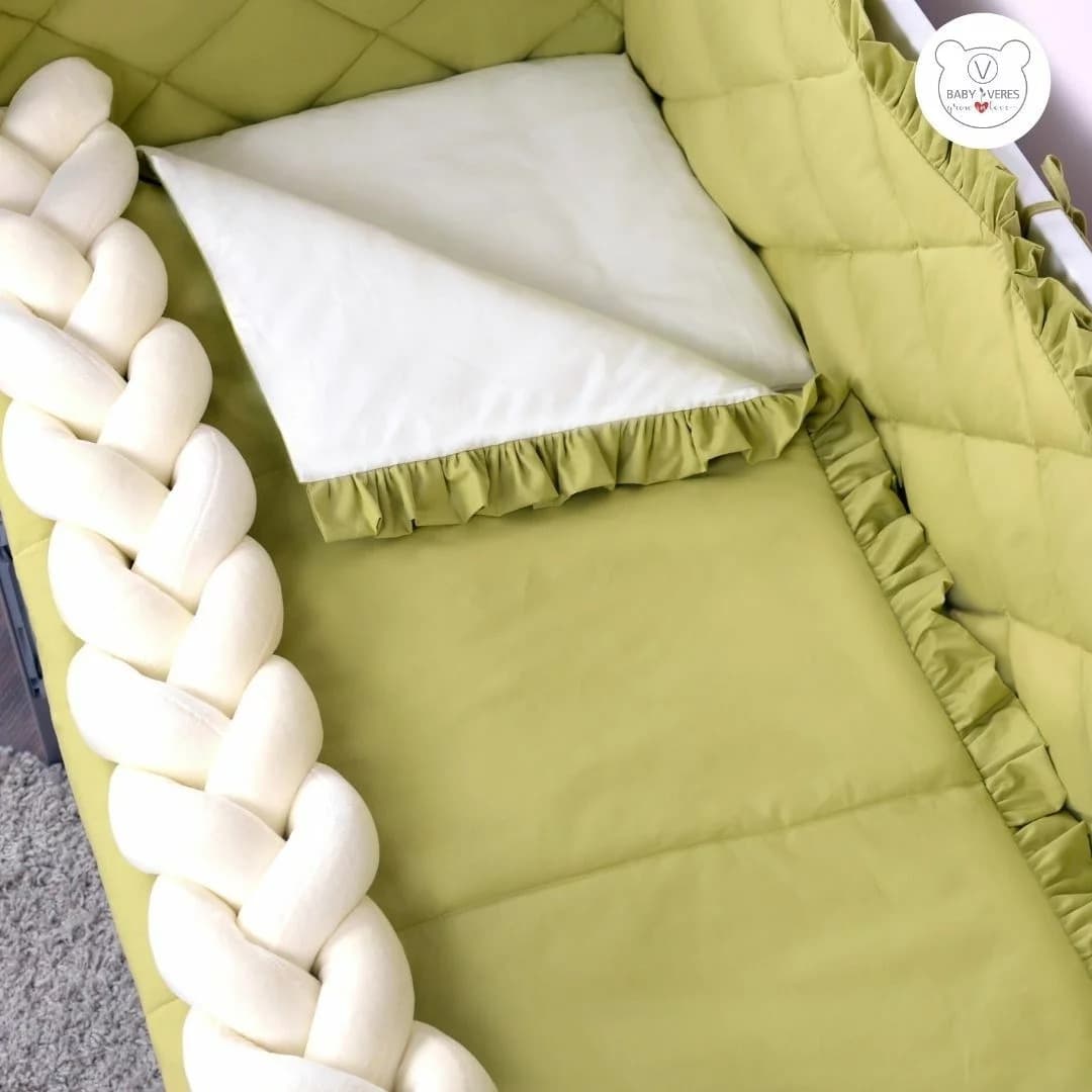 Постільний комплект Верес Macaroon Green apple 6од 219.03 Постільний комплект Верес Macaroon Green apple 6од 219.03