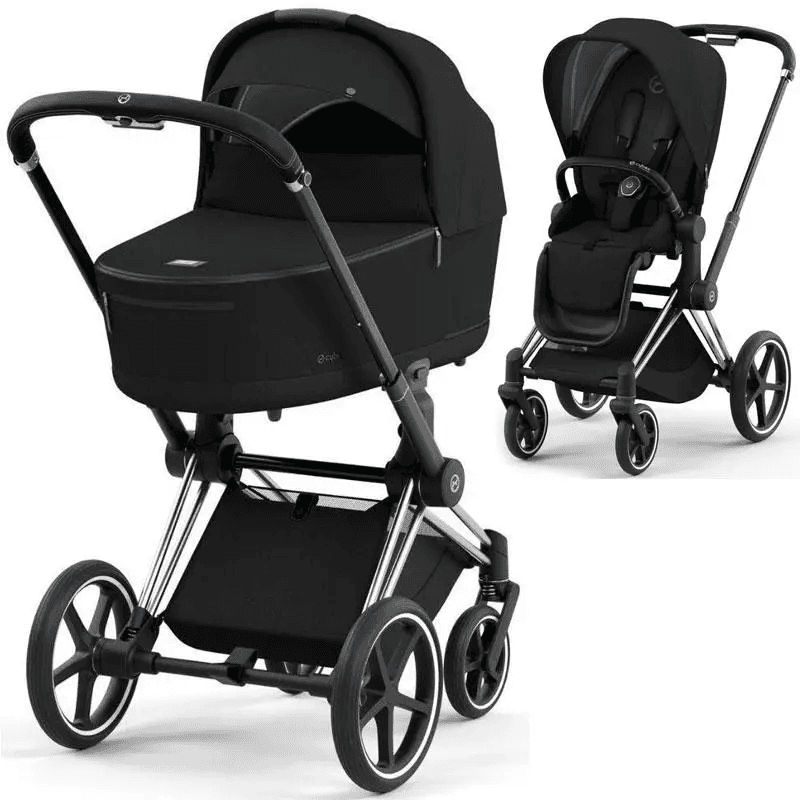 Коляска універсальна 2в1 Cybex Priam 4.0 Sepia Black/Chrome Black 523000799/2 Коляска універсальна 2в1 Cybex Priam 4.0 Sepia Black/Chrome Black 523000799/2