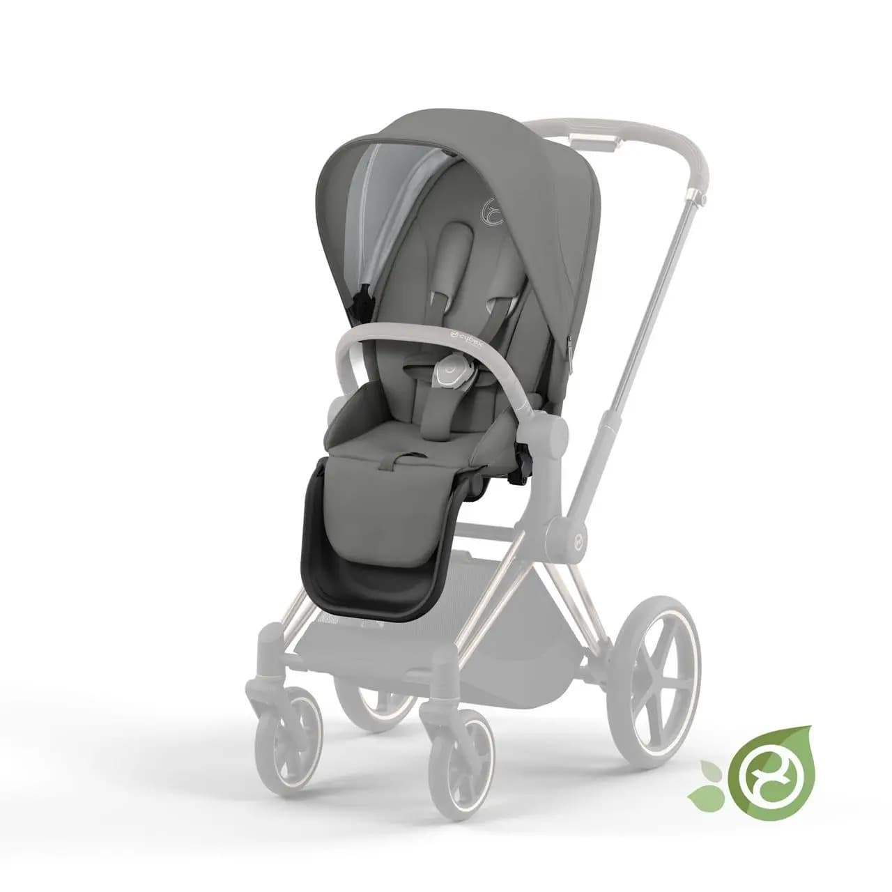 Текстиль для прогулочного блока Cybex Priam Conscious Collection Pearl Grey 521003745