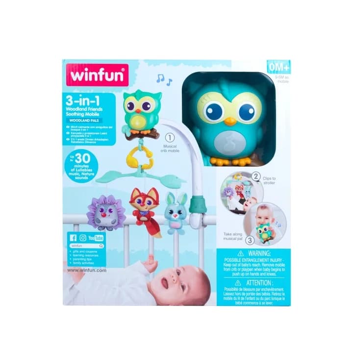 Мобиль WinFun Звери 720010-NL фото 2 Мобиль WinFun Звери 720010-NL фото 2