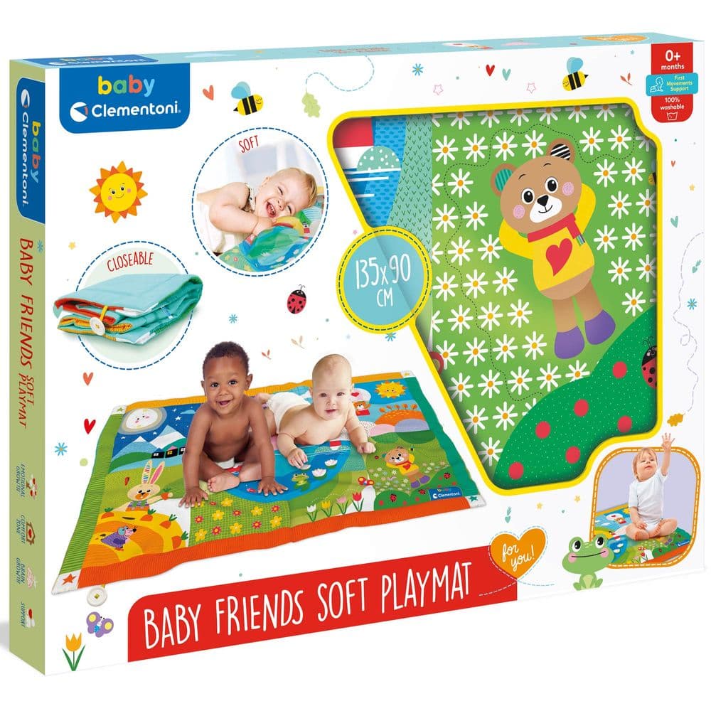 Коврик развивающий Clementoni Baby Friends 17802