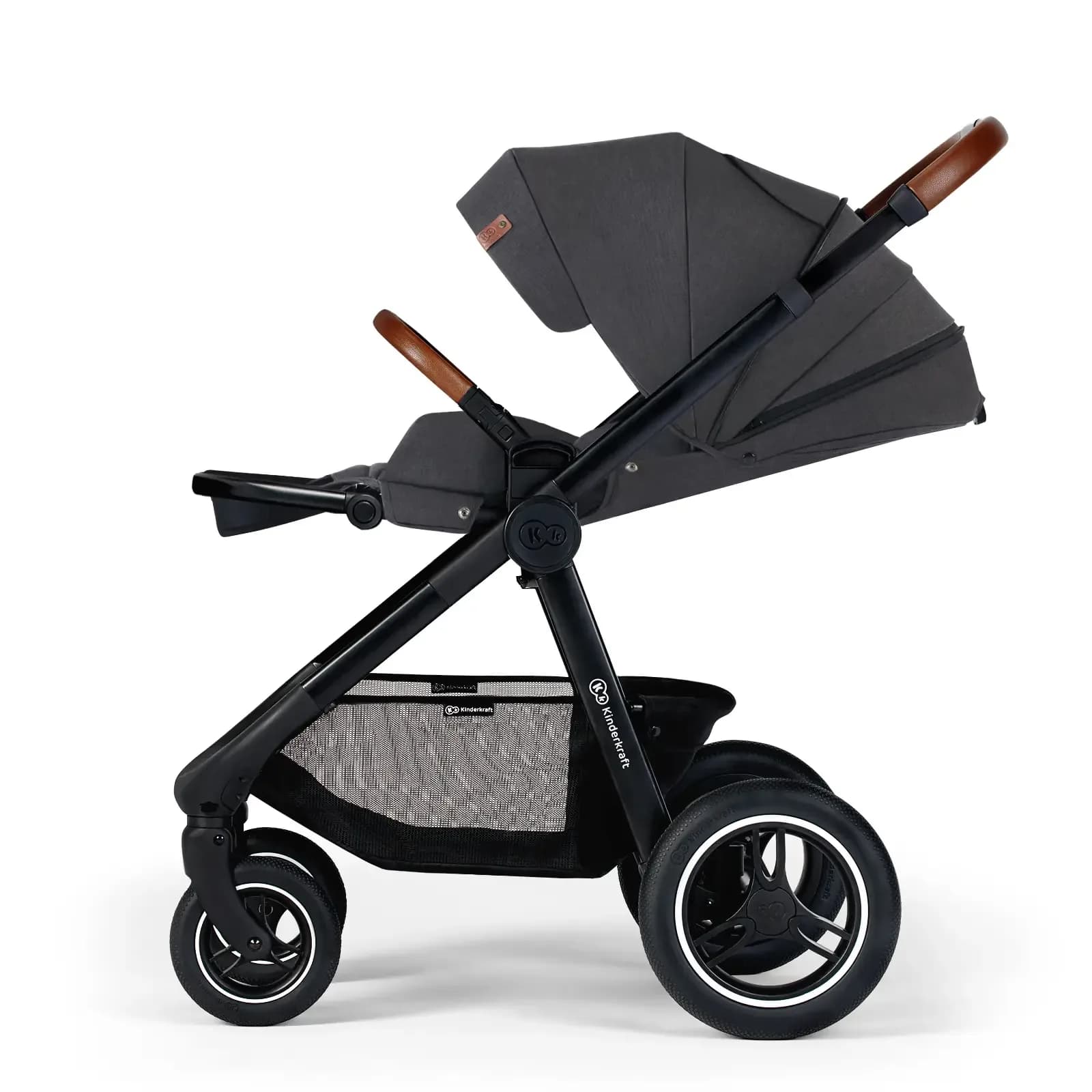 Коляска універсальна 2в1 Kinderkraft Everyday 2 KSEVER0BDGR20BS Dark Gray Black Frame фото 5 Коляска універсальна 2в1 Kinderkraft Everyday 2 KSEVER0BDGR20BS Dark Gray Black Frame фото 5