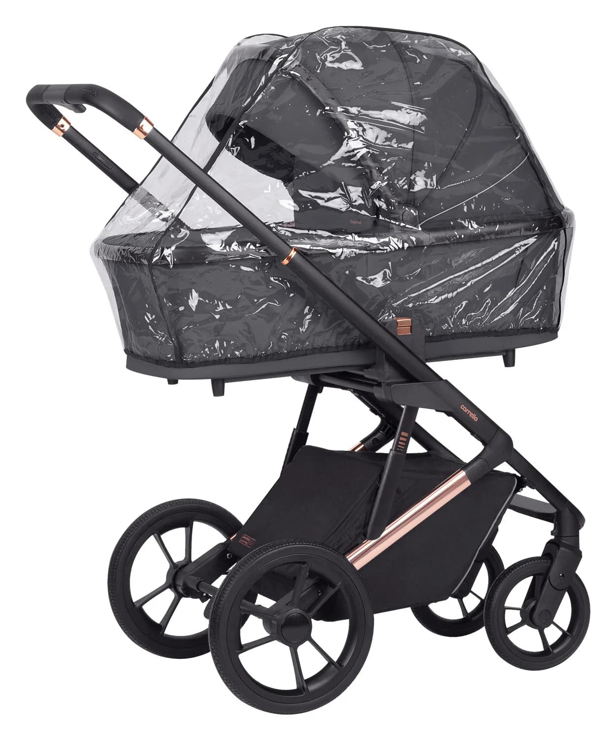 Коляска универсальная 2в1 Carrello Sigma CRL-6509 Obsidian Black 2024 фото 6