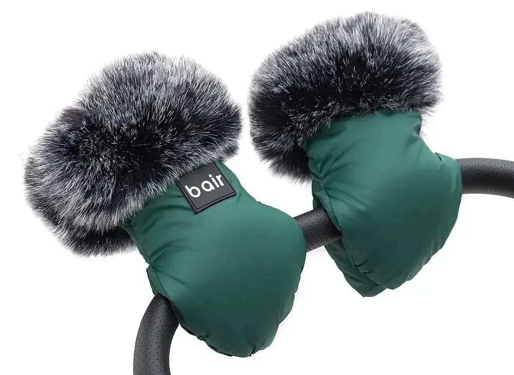 Рукавиці на коляску Bair Northmuff 680674 forest green фото 2 Рукавиці на коляску Bair Northmuff 680674 forest green фото 2