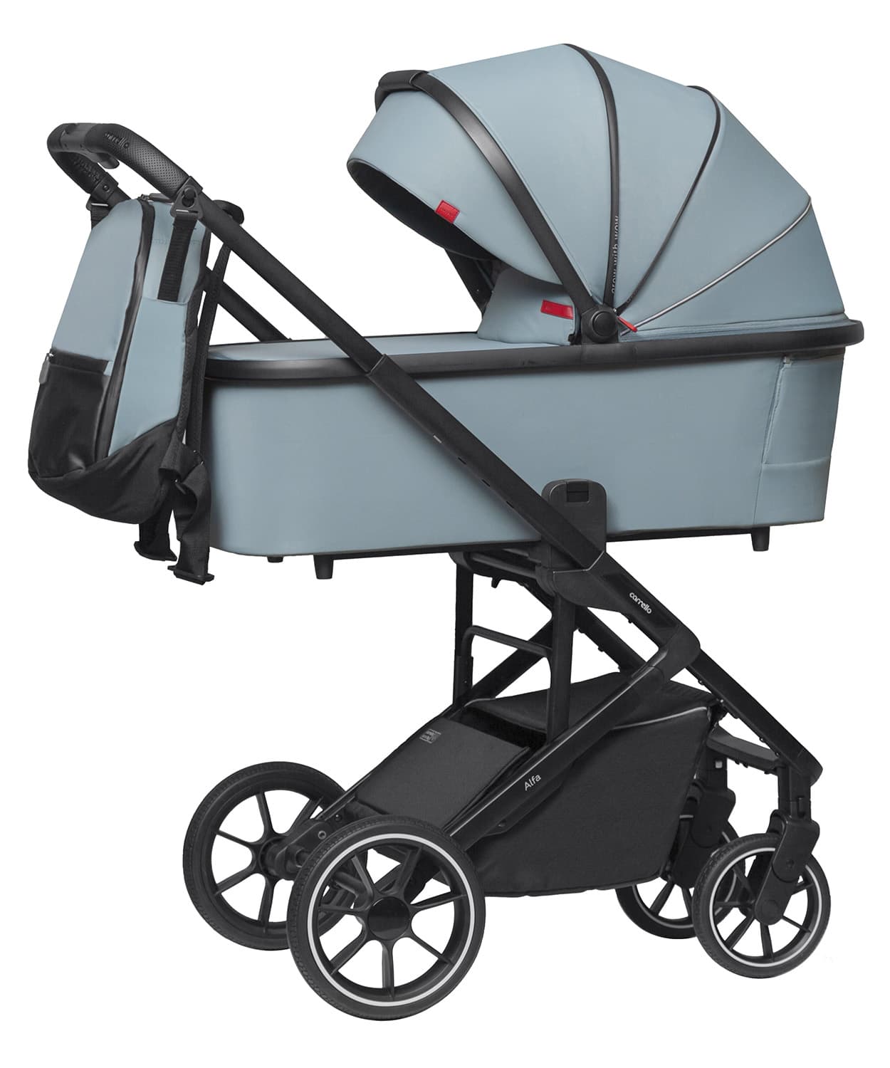 Коляска универсальная 3в1 CARRELLO Alfa+ CRL-6508 Parrot Green Коляска универсальная 3в1 CARRELLO Alfa+ CRL-6508 Parrot Green
