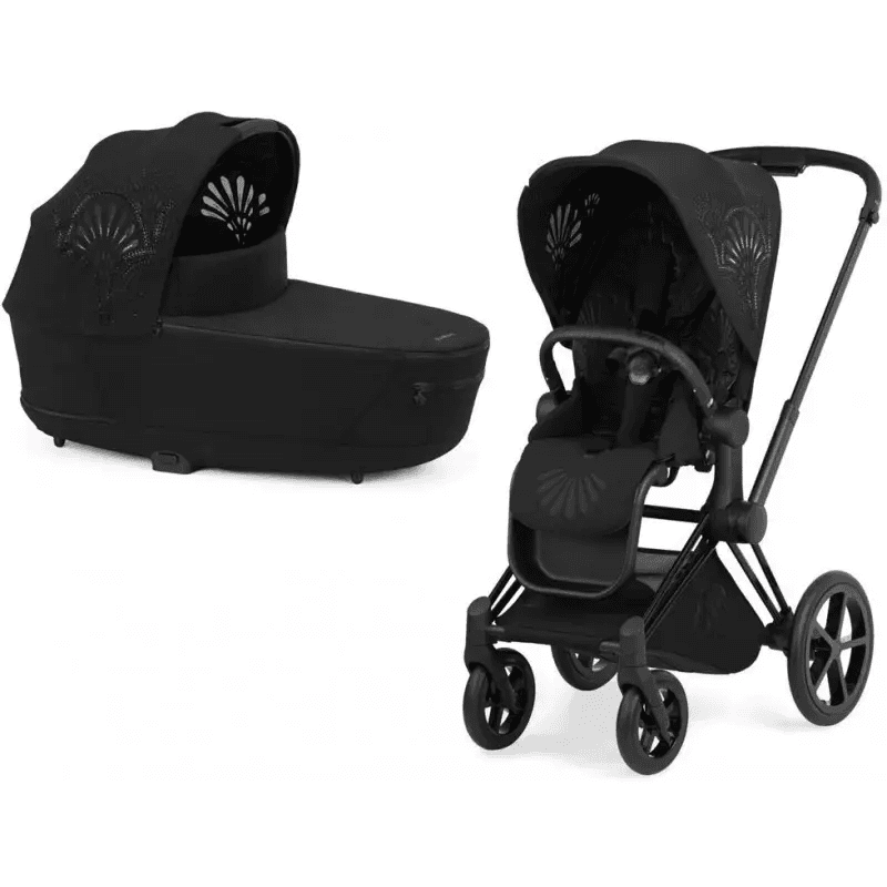 Коляска універсальна 2в1 Cybex Priam 4.0 La Parisienne/Matt Black 510104