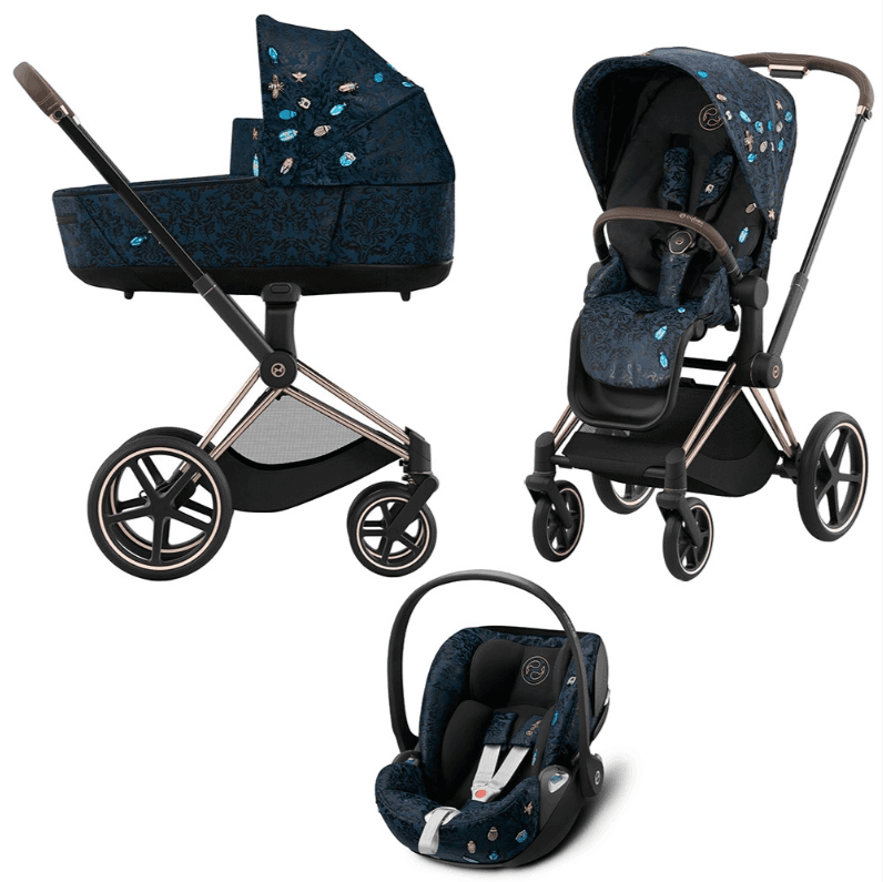 Коляска универсальная 3в1 Cybex Priam 4.0 Jewels of Nature/Rosegold/Cloud T 518020082204 Коляска универсальная 3в1 Cybex Priam 4.0 Jewels of Nature/Rosegold/Cloud T 518020082204