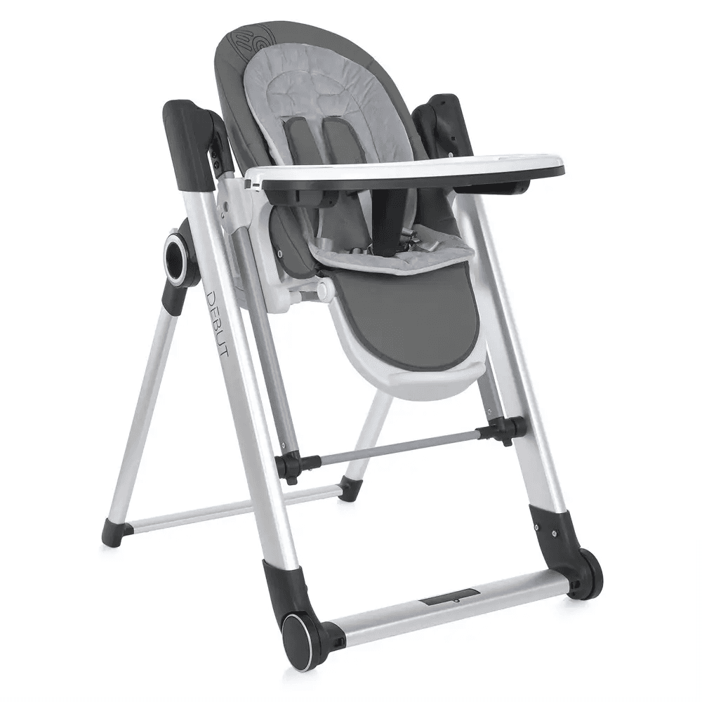 Стульчик для кормления El Camino Debut ME 1102 Serious Gray Стульчик для кормления El Camino Debut ME 1102 Serious Gray