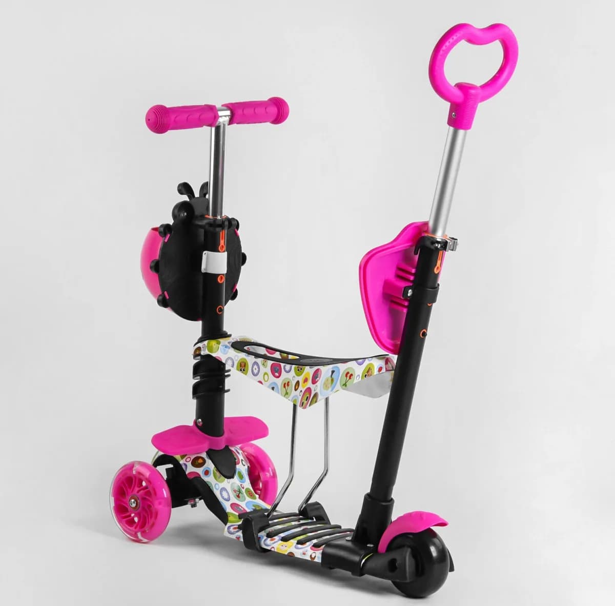 Самокат Best Scooter 3-х колесный с ручкой 5в1 15800 фото 4 Самокат Best Scooter 3-х колесный с ручкой 5в1 15800 фото 4