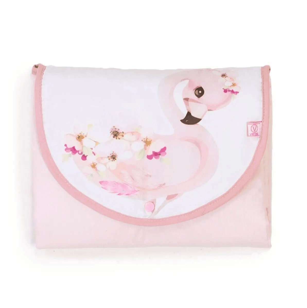 Матрас пеленальный дорожный Верес Flamingo pink 57х60 см 427.1