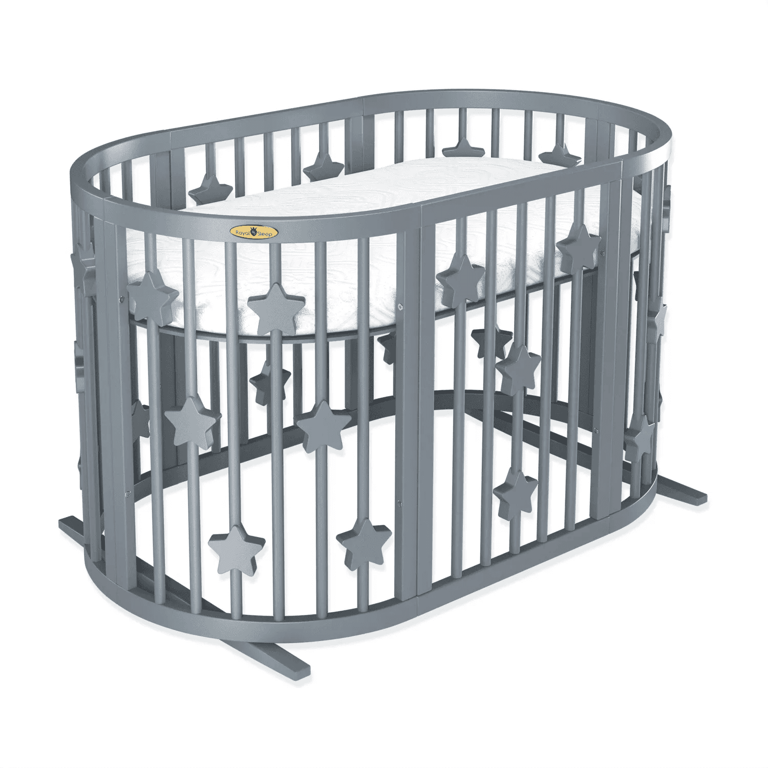 Кровать-трансформер Royal Sleep Twinki 7в1 Stars 3110 серая Кровать-трансформер Royal Sleep Twinki 7в1 Stars 3110 серая