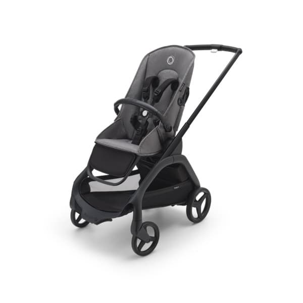 Коляска прогулочная Bugaboo Dragonfly без капюшона 100047023 Black/Grey Melange