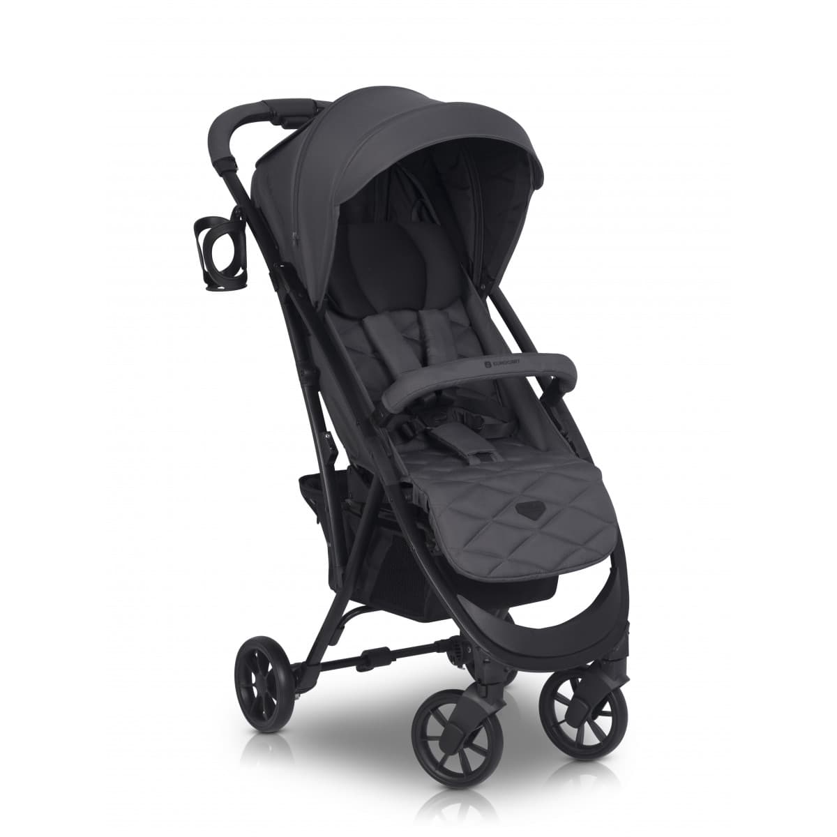 Коляска прогулочная Euro-Cart Volt black edition Iron 9023-ECVB-16 Коляска прогулочная Euro-Cart Volt black edition Iron 9023-ECVB-16